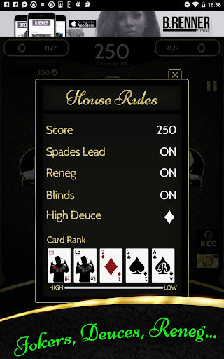 Black Spades with Jokers and Prizes screenshots 10