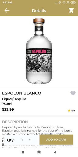 Android application Bootleggers Package Store screenshort