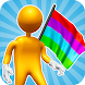 Flag Runner Game: Flag Painter - Androidアプリ