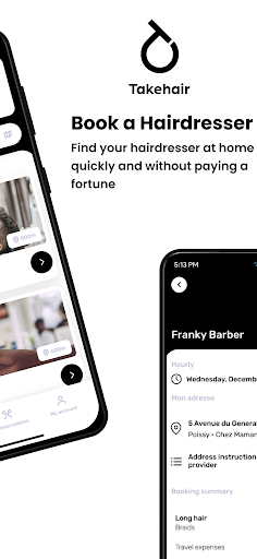 Takehair: book a hairdresser Screen 3