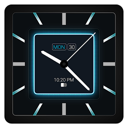 Icon image Blue Carbon Analog Watch Face