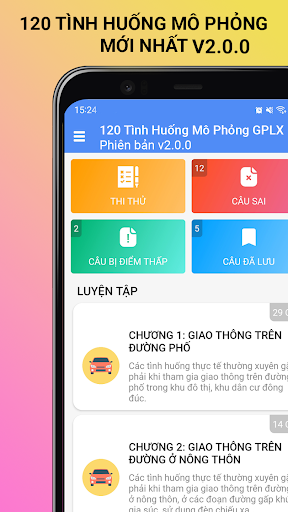 120 Tình Huống Mô Phỏng V2.0.0 Screenshot 1 - AppWisp.com