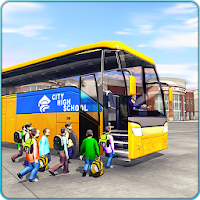 City School Bus Simulator 2019: Free driving