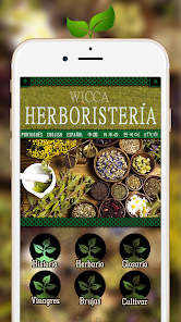Captura de Pantalla 3 Herbalismo wicca guía android