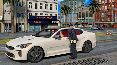 市警察のカーチェイスゲームシムのおすすめ画像2