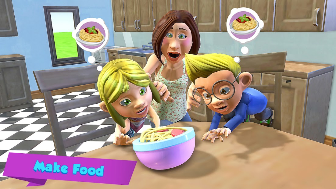 Screenshot 4 Virtual Mother Life Dream Home android