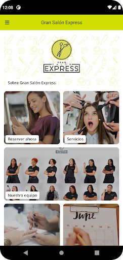 Android application Gran Salon Express screenshort