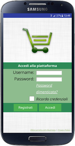 Android application ilMioCarrello.com mobile screenshort