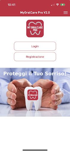 Android application MyOralCarePro screenshort