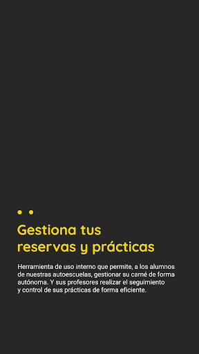 Android application Autoescuela Ayala screenshort