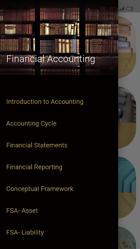 Android application Financial Accounting screenshort