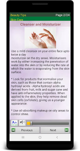 Beauty Tips Screen 3