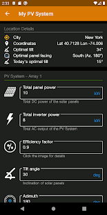 PV Forecast: Solar Power Generation Forecasts PVF v2.2.37 APK screenshots 14