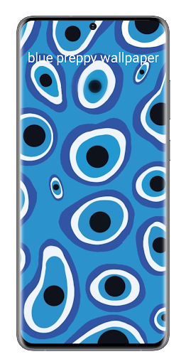 preppy wallpaper blue