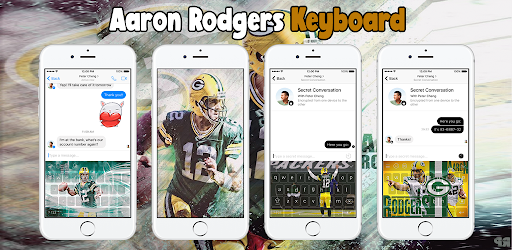 Aaron Rodgers Keyboard Packers Screenshot 1 - AppWisp.com