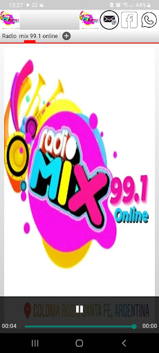 Android application Radio Mix 99.1 On Line screenshort