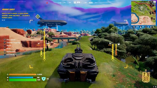 Battle Royale chapter 3 Wall