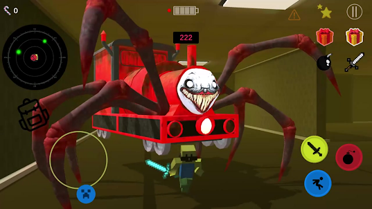 Choo Spider Scary Train Escape
