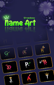 Captura 13 Arte de nombres - Shadow My Na android