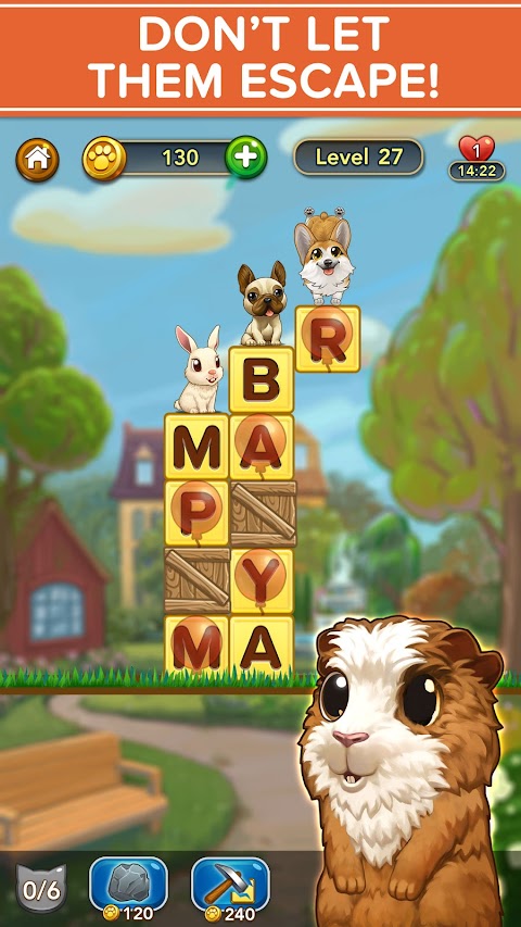 WORD PETS: Cute Pet Word Gamesのおすすめ画像4