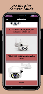 ycc365 plus camera Guide
