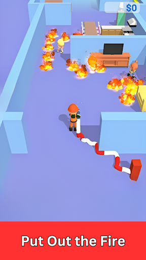 Idle Fire Fighter Rich Tycoon