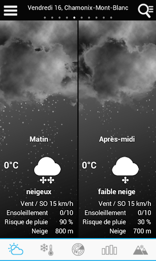 Aperçu de l'application