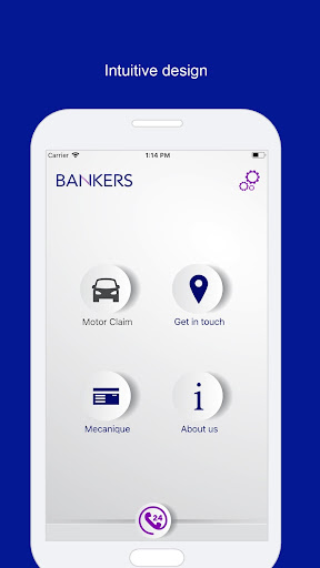 Android application Bankers Drive Assist screenshort