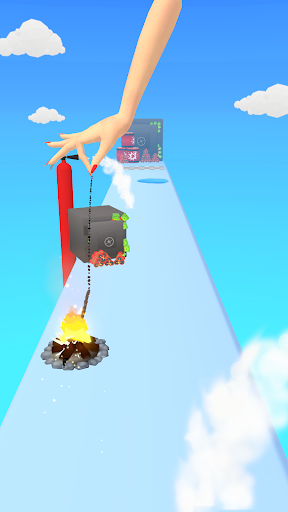 Powder Trail 3D Screen 3