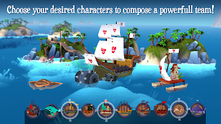 Om Nom Pirates Tactics - Screenshot 2
