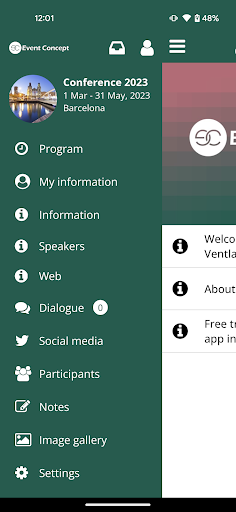 Event Concept by Ventla