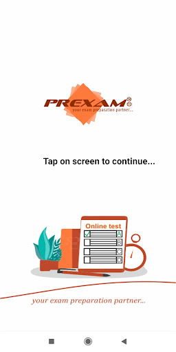 Android application PREXAM for JEE, NEET, CA, CS screenshort