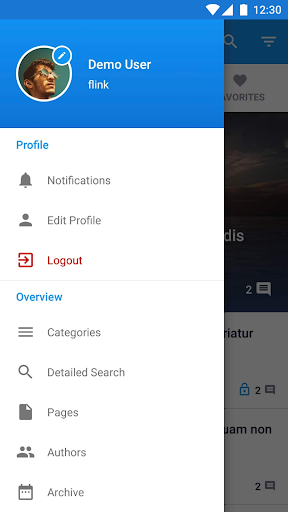 Flink App - Demo Screen 3