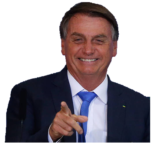 Figurinhas do Bolsonaro logo