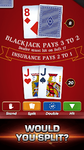 Classic Blackjack - 21 Casino  screenshots 3