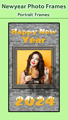 Android application Newyear Photo Frames screenshort