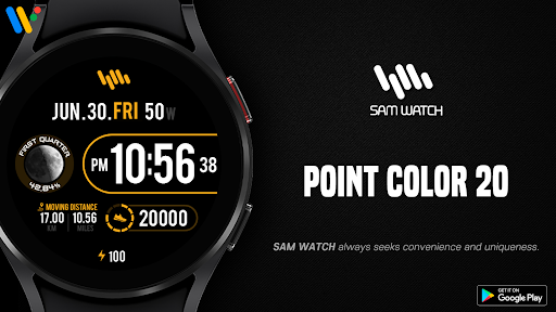 Android application SamWatch PointColor 20 screenshort