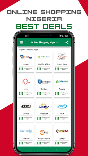 Android application Nigeria Online Shopping Stores screenshort