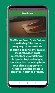mi smart scale 2 guide