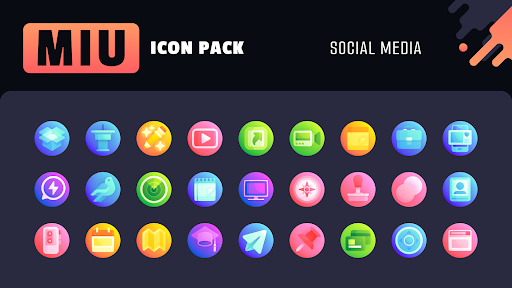 MIU Icon Pack - Themes Pixel Screen 2