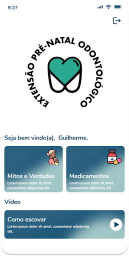 Pré-natal odontológico Screen 2