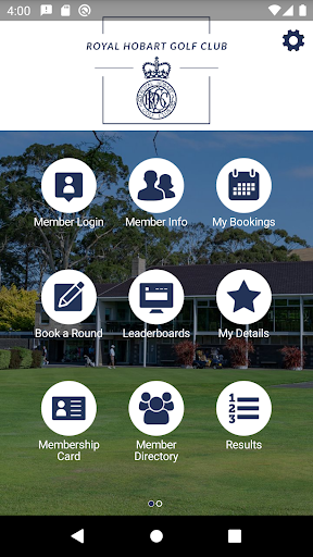 Android application Royal Hobart Golf Club screenshort