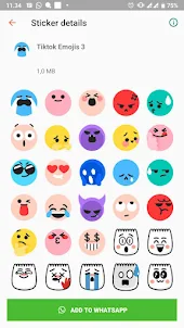 Stiker Wa Tiktok Emoji