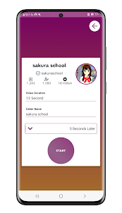 Sakura school fake video call