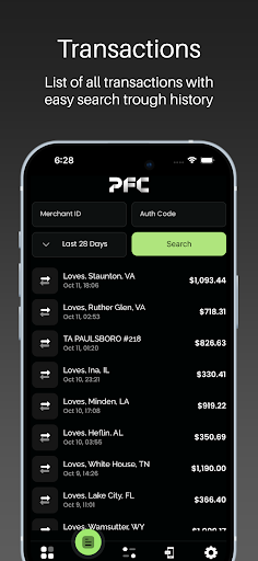 Pro Fuel Card Screen 3