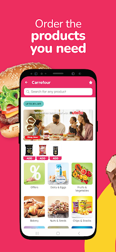 Screenshot of InstaShop: Grocery Delivery