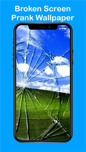 Broken Screen Prank Wallpaper Screen 2