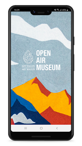 Android application Art Valais screenshort