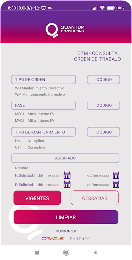 QTM-CONSULTA ORDEN DE TRABAJO Screen 3