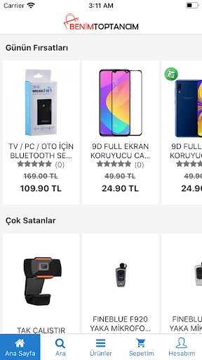 Anteprima dell'app